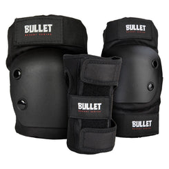 Bullet Triple Padset Revert Combo Junior - Black