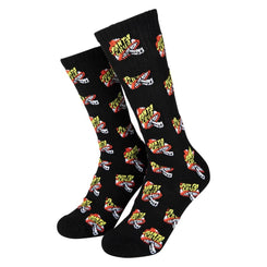 Santa Cruz Sock Toadstool Dot Black - 8-11