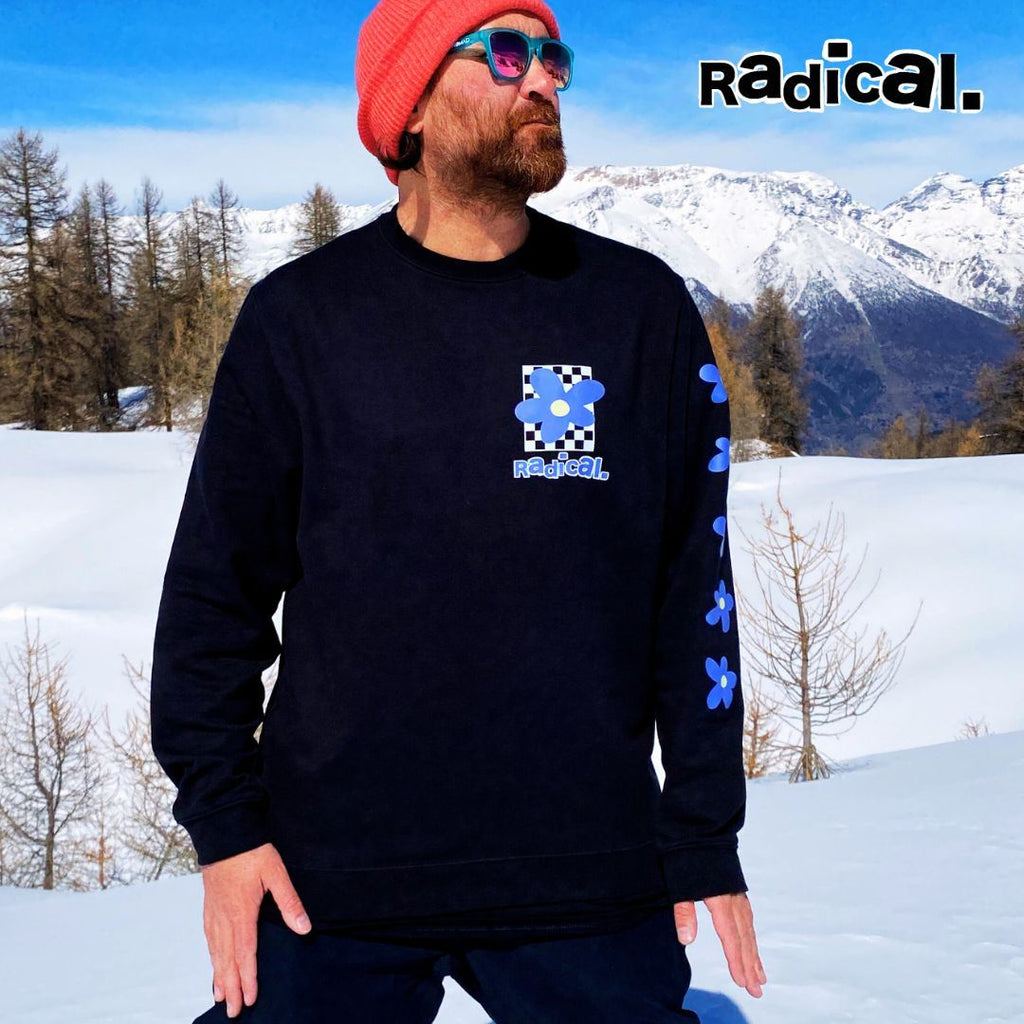 Radical. So Rad Unisex Sweatshirt - Black