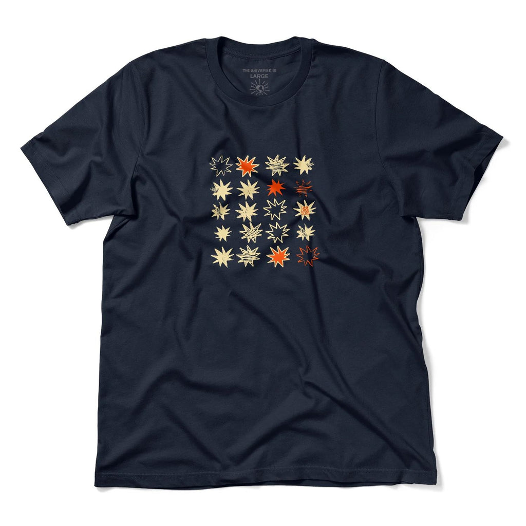 UMA Star Map SS Tee Navy
