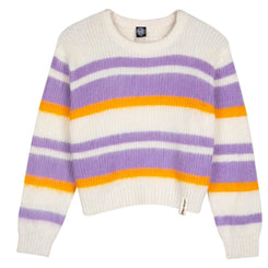 Santa Cruz Womens Crew Maya Knit Crew - Multi Stripe