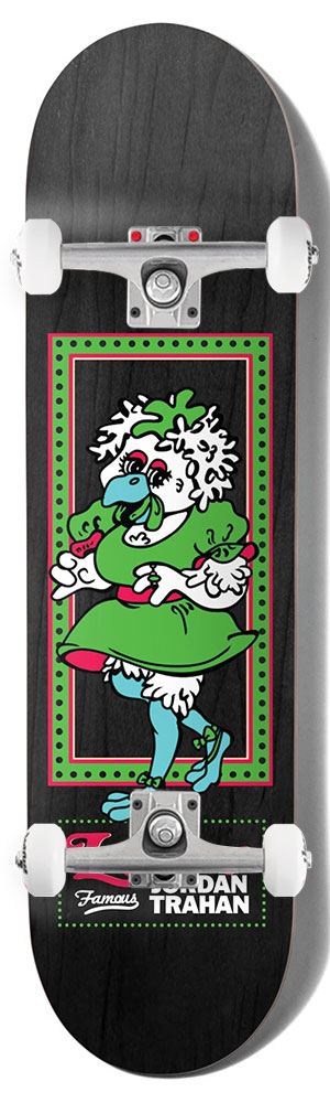 Chocolate Swap Meet Jordan Trahan x Venom Custom Complete Skateboard - 8.5"