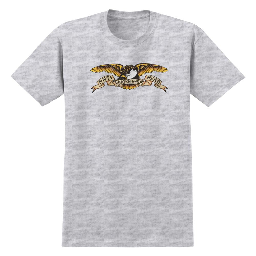 Antihero T-Shirt Eagle - Ash / Black / Multi Print