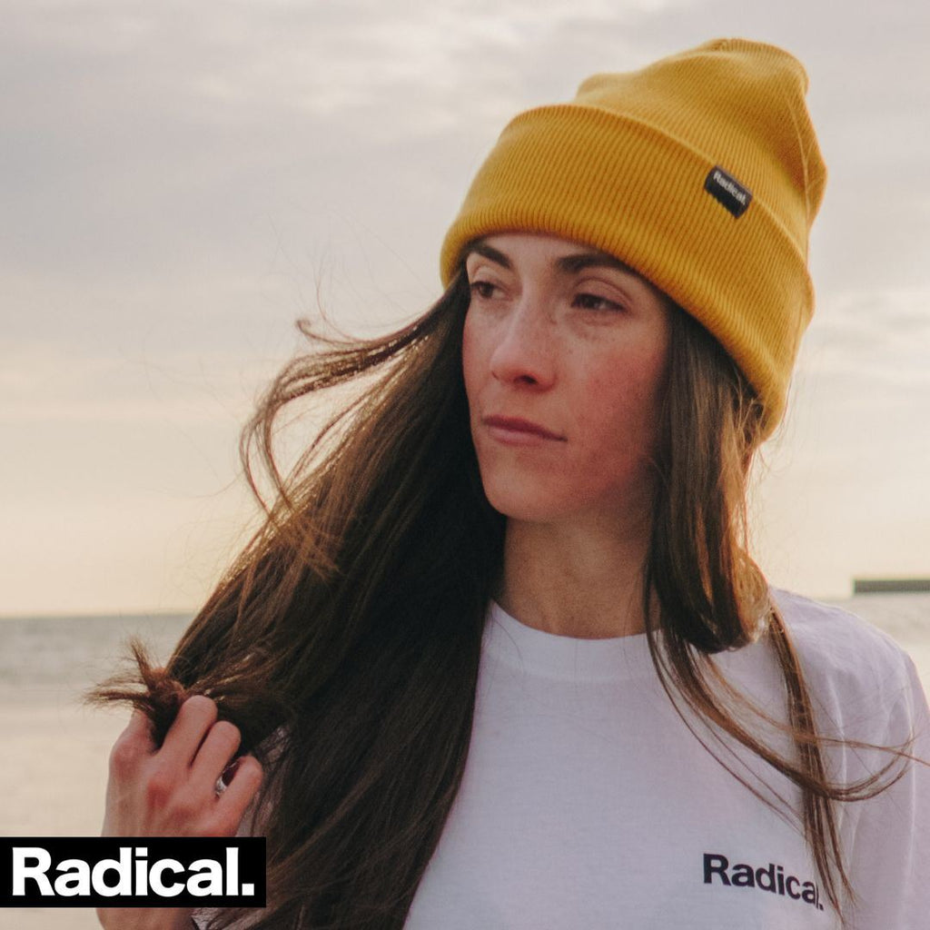 Radical. Beanie, Unisex - Mustard -