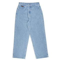 Santa Cruz Womens Pant Classic Baggy Jeans - Bleach Blue