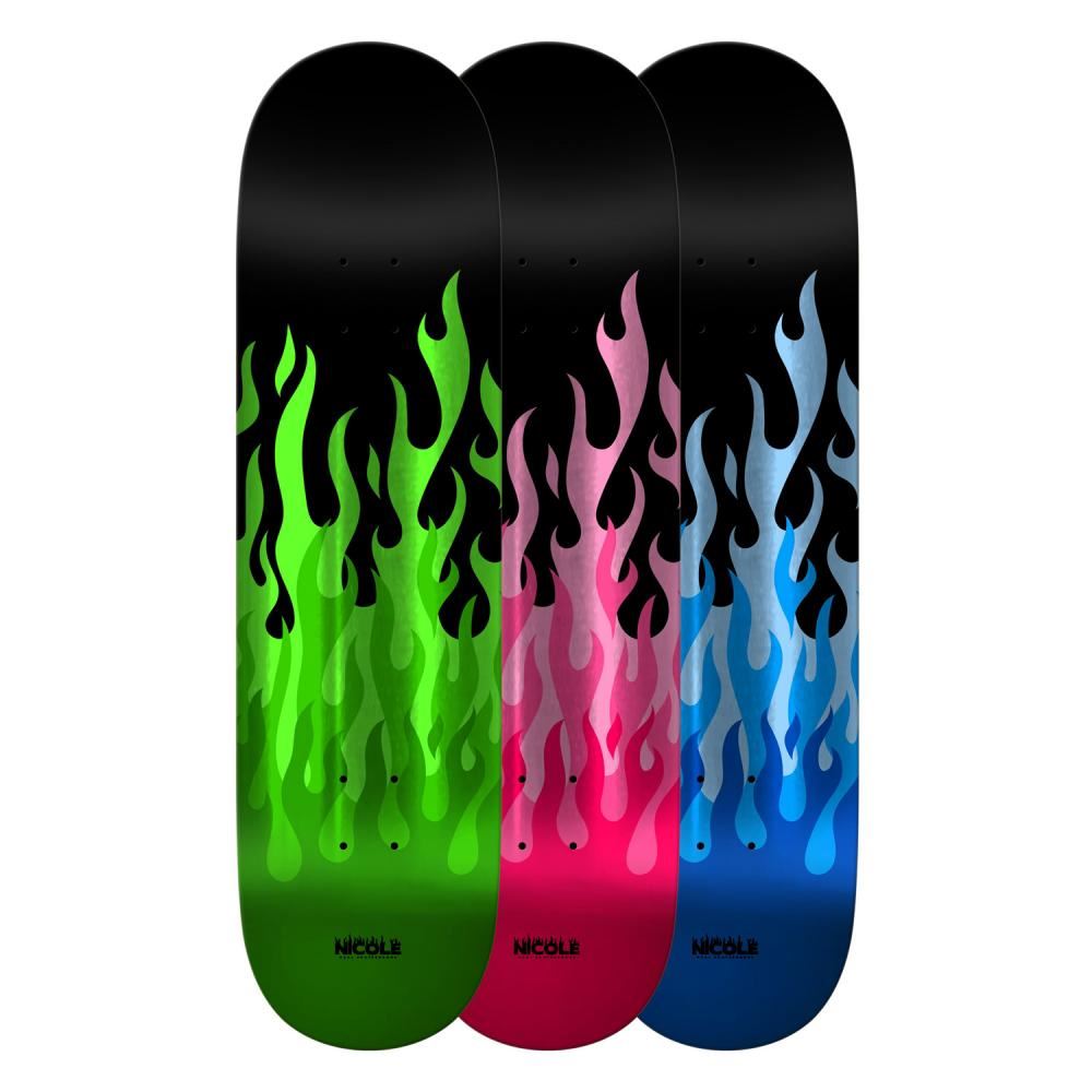 Real Nicole Kitted Assorted Skateboard Deck - 8.06"