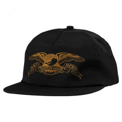 Antihero Cap Basic Eagle Black / Brown - O/S