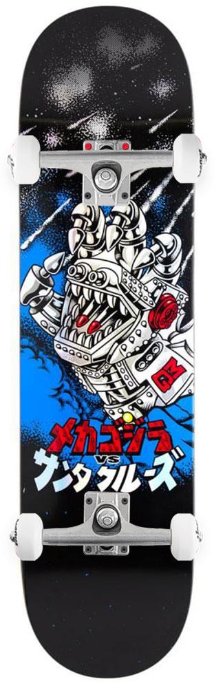 Santa Cruz Godzilla Mecha Hand x Venom Custom Complete Skateboard - 8.0"