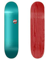 Rad Basic Logo Skateboard Deck Teal 8.25"