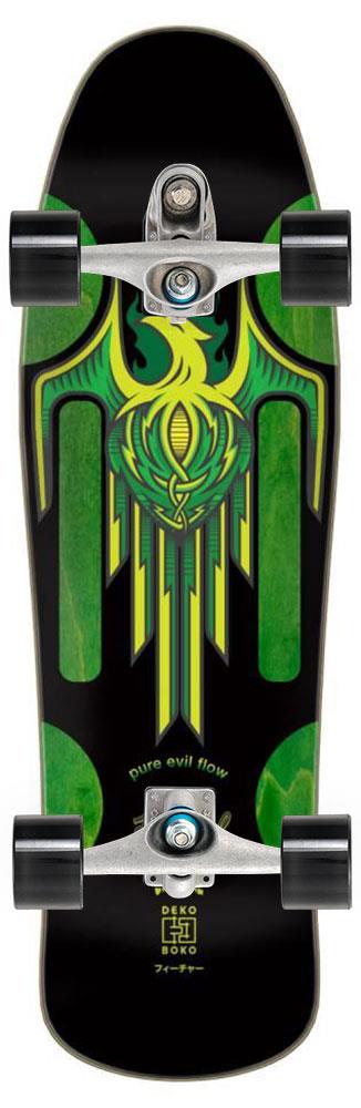 Creature Pro Kimbel Origins Part Deux x Carver Custom Surf Skate Skateboard C7 - 9.57" x 31.75"