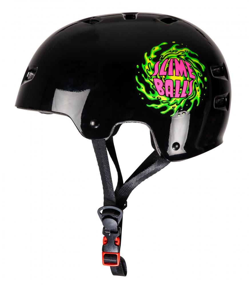 Bullet x Slime Balls Helmet Slime Balls Logo Youth - Black