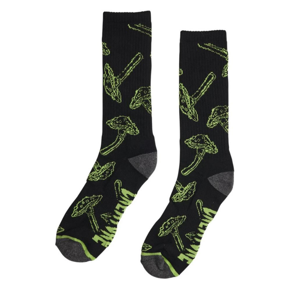 Creature Socks Fiend Flash Black - 45239 - Skatewarehouse.co.uk