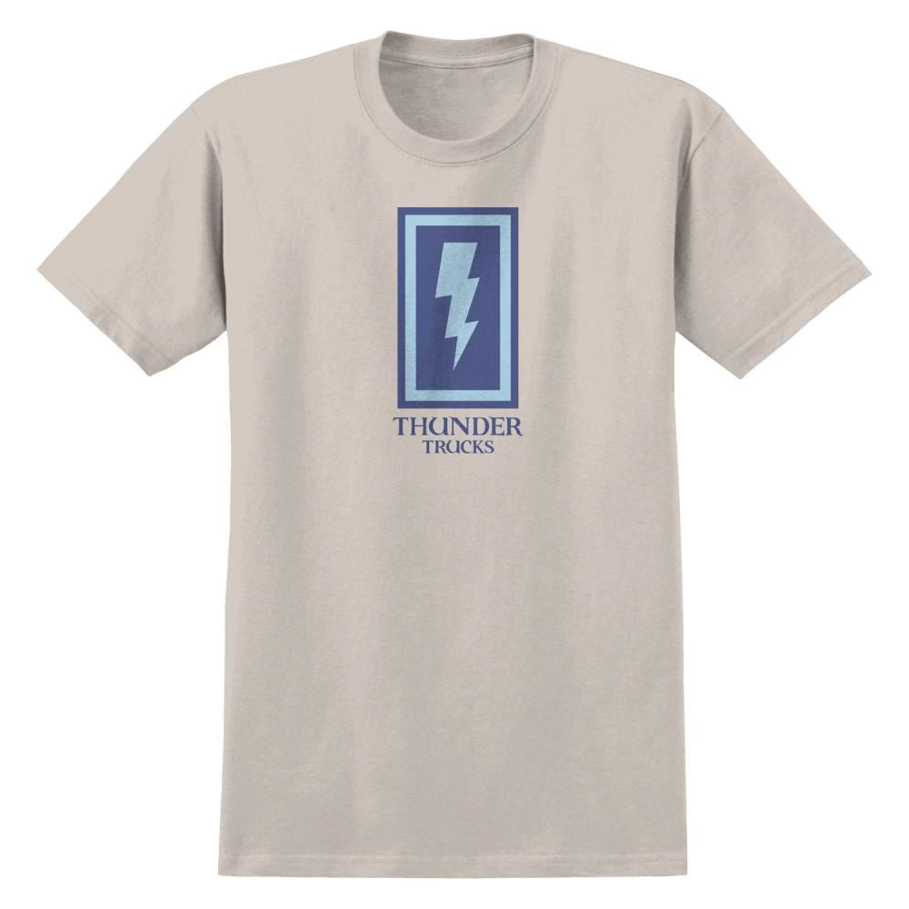 Thunder T-Shirt Boxed Bolt - Natural / Blue Print