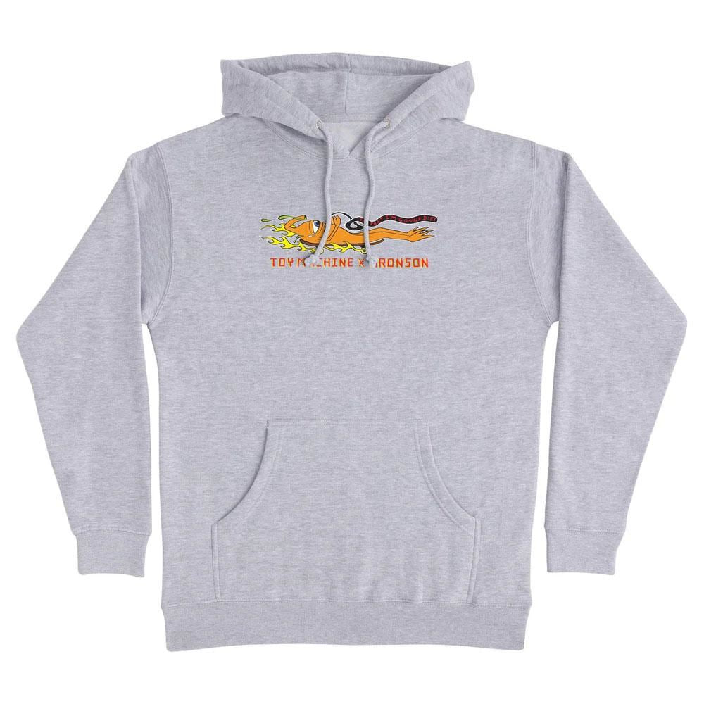 Bronson Speed Co Hoody Bronson x Toy Machine - Grey Hthr