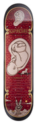 Drawing Boards Acupuncture Skateboard Deck - 8.125" - Skatewarehouse.co.uk