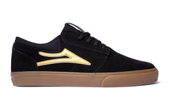 Lakai Griffin Skate Shoes - Black / Gold