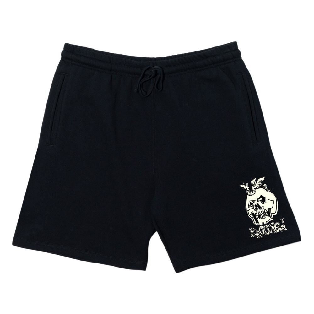 Krooked Shorts No Monster - Black