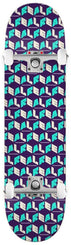 Real PP City Blocks Purple Custom Complete Skateboard - 7.75" - Skatewarehouse.co.uk