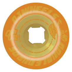 OJ Double Duro Skateboard Wheels Pastel 101a/95a - Pastel Orange