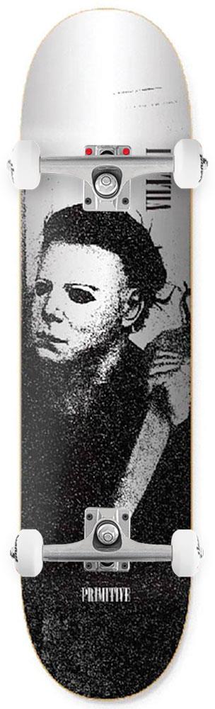 Primitive Villani Halloween Deck Silver x Venom Custom Complete Skateboard - 8.25"