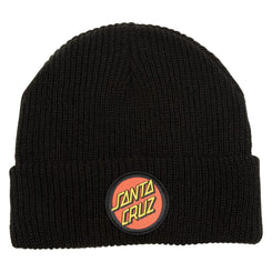 Santa Cruz Youth Beanie Youth Classic Dot Black - O/S