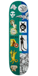 Opera Trey Wood Other Side EX7 Deck Blue Skateboard Deck - 8.25"