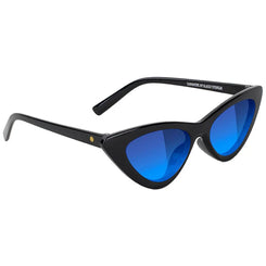 Glassy Billie Polarized Black/Blue Lens