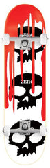 Zero Skateboard Skull Blood White Black Red x Venom Custom Complete Skateboard - 7.875"