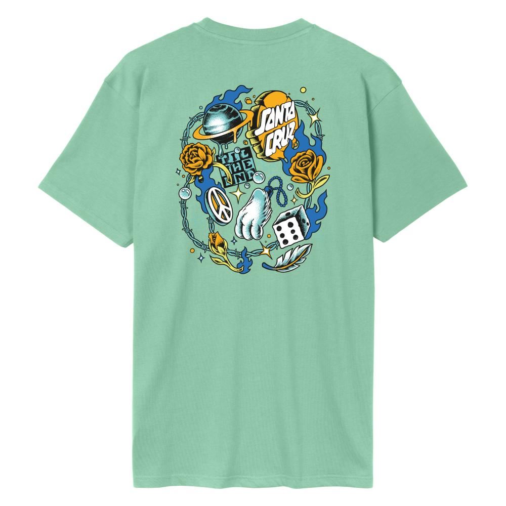 Santa Cruz T-Shirt Lucky Day - Jade