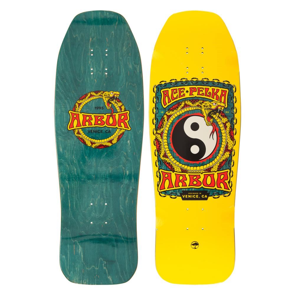 Arbor Ace Pelka 10.0 Order and Chaos Skateboard Deck - 10.0"