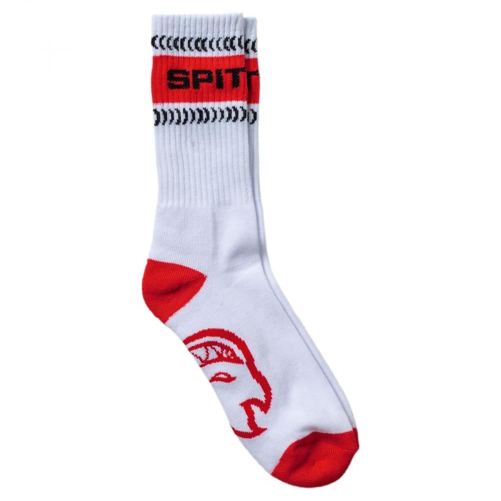 Spitfire Socks Classic '87 Bighead 3-Pack White / Red / Black - OSFM