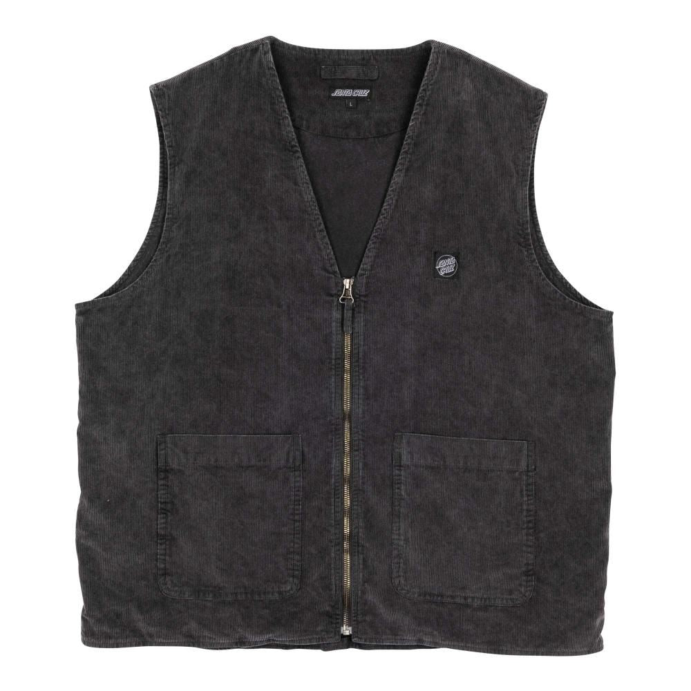 Santa Cruz Jacket Chill Vest - Grey Cord