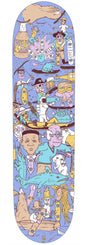 Drawing Boards 101 2 Skateboard Deck - 8.5" - Skatewarehouse.co.uk