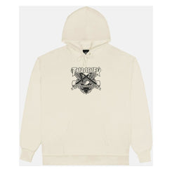 Thrasher X Antihero Hoodie Eaglegram - Sand