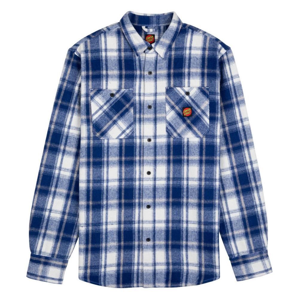 Santa Cruz Shirt Apex - Blue Check