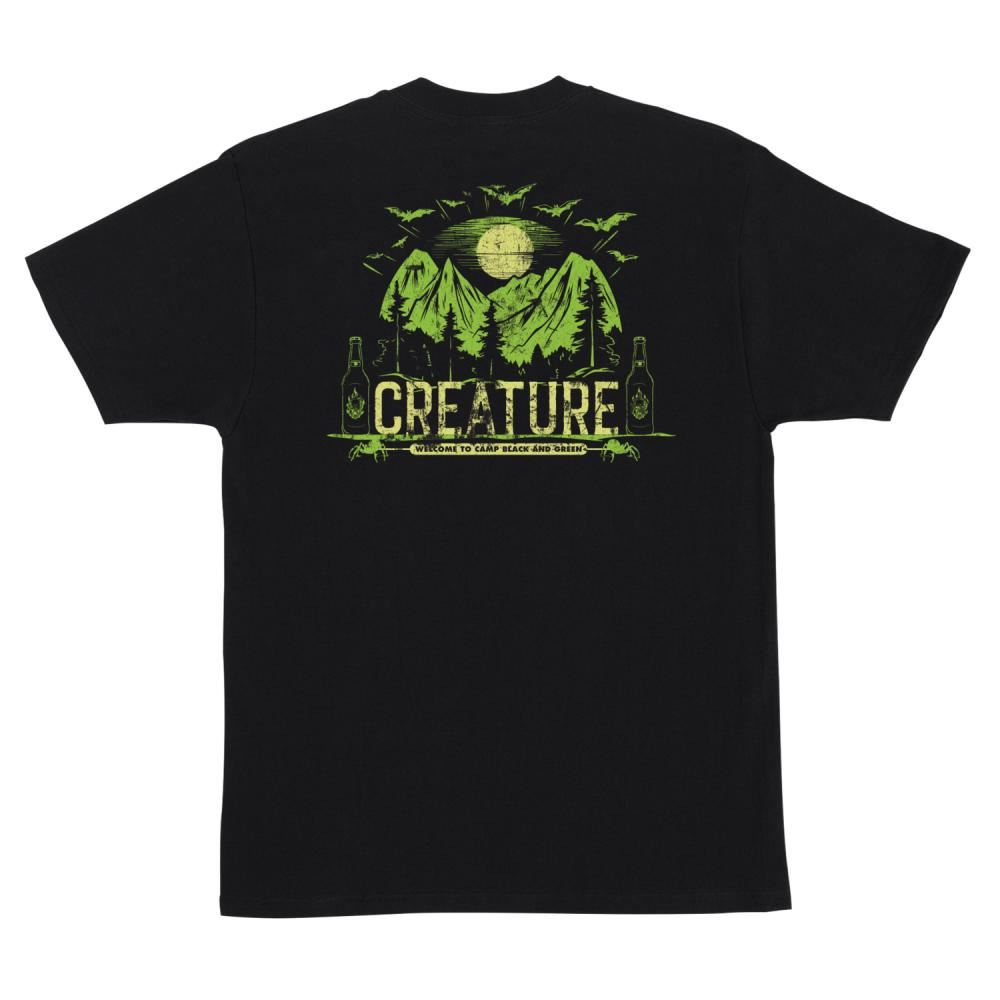 Creature T-shirt Camper - Black