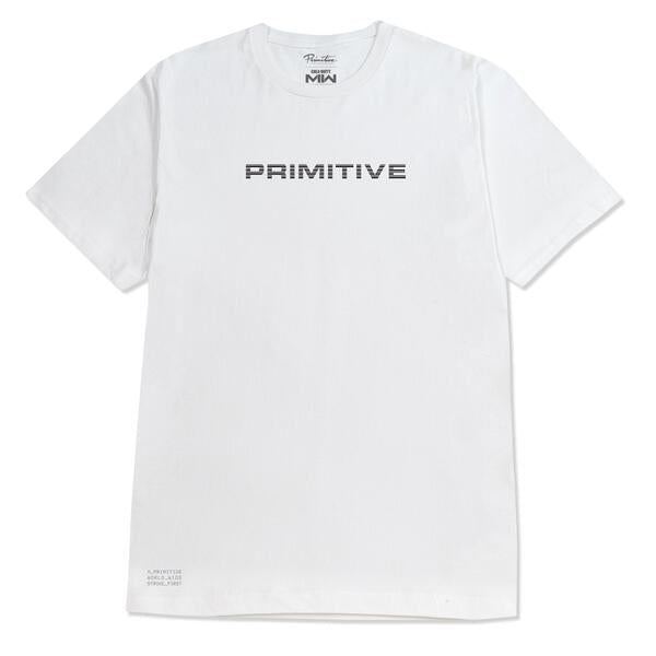 Primitive Ghost S/S Tee White