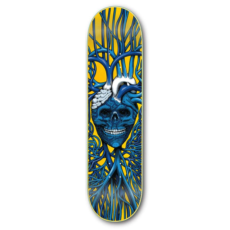 StrangeLove Code Blue Large Skateboard Deck - 8.375"