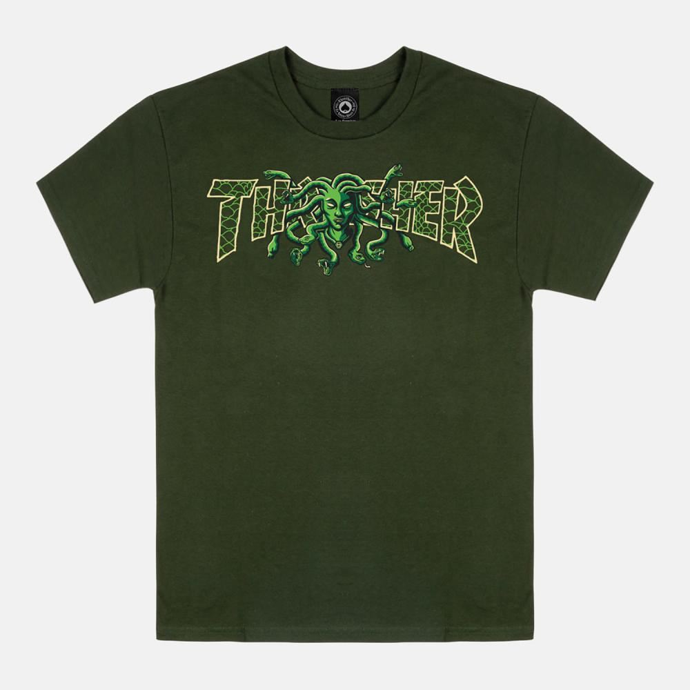 Thrasher T-Shirt Medusa - Forest Green