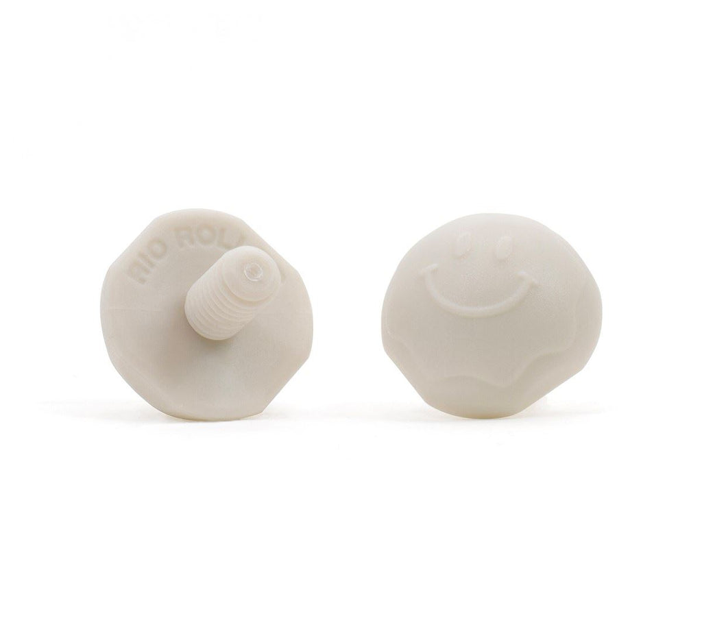 Rio Roller Quad Roller Skate Stopper Jam Plugs - Cream - 5/16" - 5/8" - Skatewarehouse.co.uk