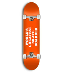 Skate Mental Worlds Greatest Skateboarder Complete Skateboard - 7.5"