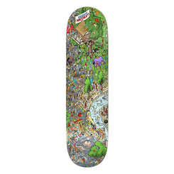 Real Nicole Where's Nicole Skateboard Deck - 8.25"