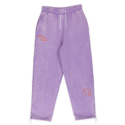 Santa Cruz Womens Pant TTE Swirl Sweatpant - Digital Lavender Acid Wash - Skatewarehouse.co.uk