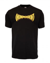 Independent T-Shirt Spanning T-Shirt - Black - Skatewarehouse.co.uk