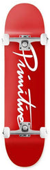 Primitive Core Programme Neuvo Script Core Deck Red x Venom Custom Complete Skateboard - 8.125"