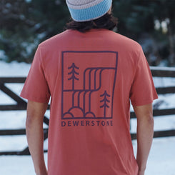 Dewerstone Cascade Organic Cotton T-Shirt - Chestnut Brown