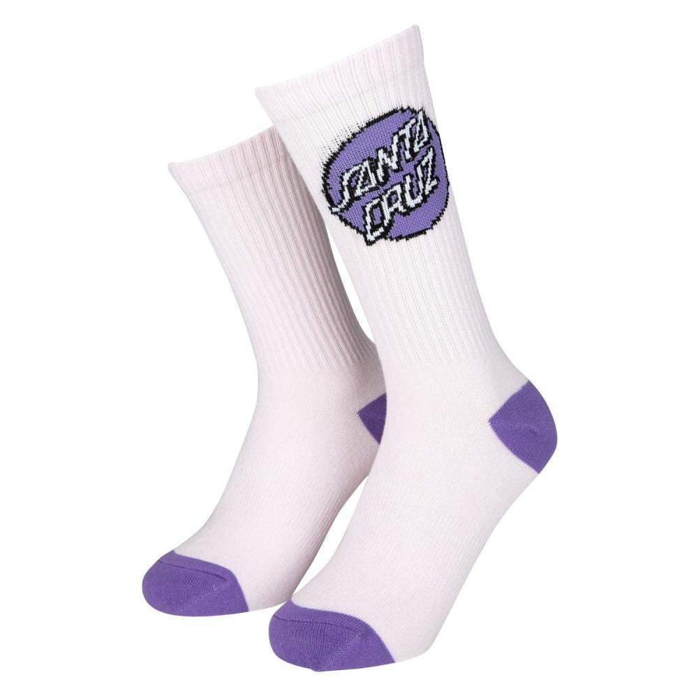 Santa Cruz Womens Socks Pop Dot Sock (3 Pack) Assorted - 4-7