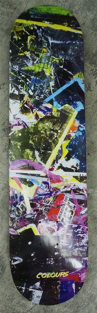 Colours Skateboard Stamatis Abstract Skateboard Deck - 8.4"