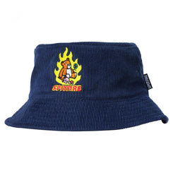 Spitfire Bucket Hat Lil Beatdowns Navy - O/S