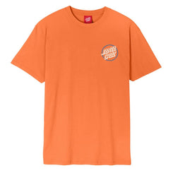 Santa Cruz T-Shirt Breaker Check Opus Dot - Apricot - Skatewarehouse.co.uk